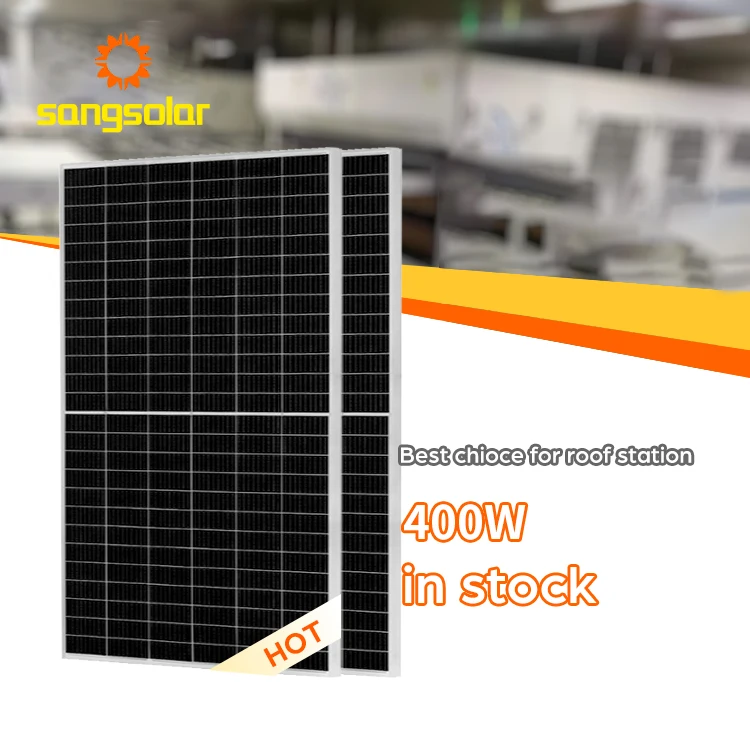 SANG 395Watt 5BB Half cell Monocrystalline INMETRO battery for solar panel