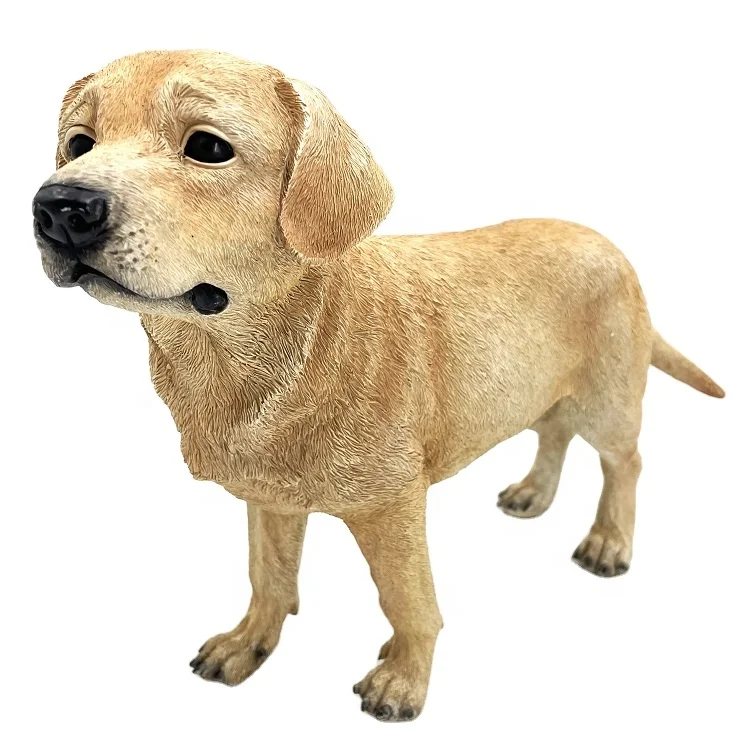 China factory cheap price large dog statue garden resin animal inflatable labrador retriever dog animal decorations