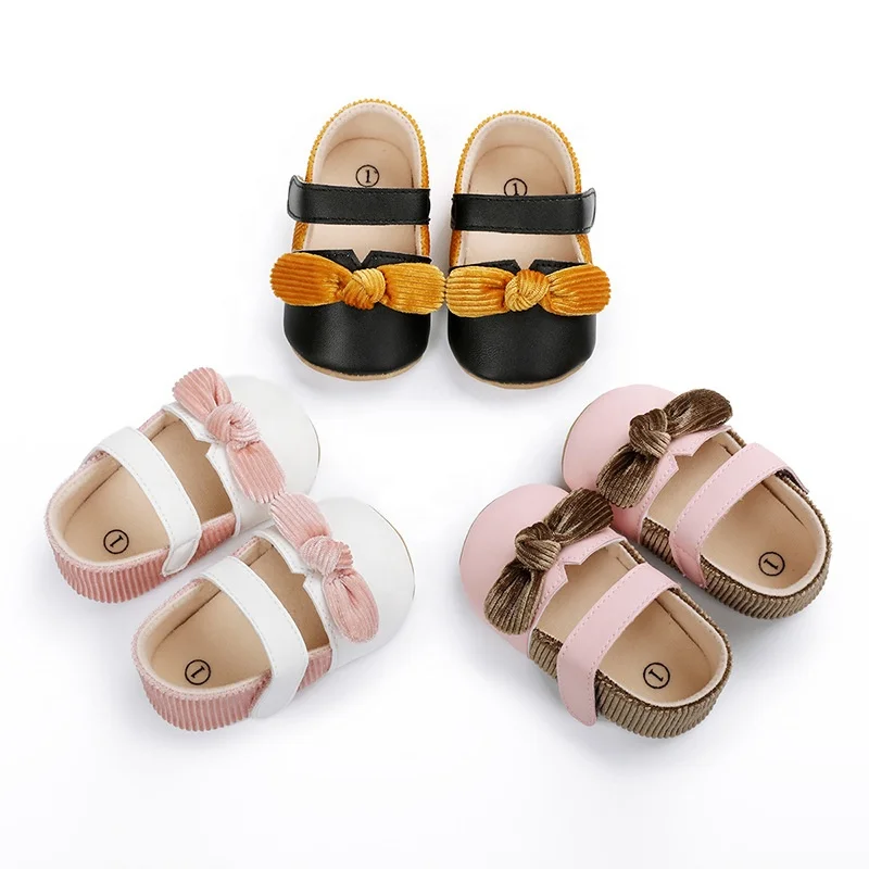 EVERTOP new arrival outdoor comfortable soft sole PU leather baby shoes baby princess shoes