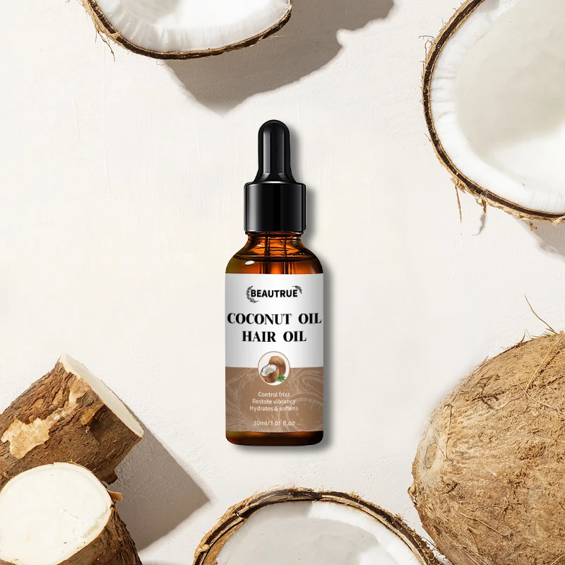 Wholesale Virgin Hair Care Oil Coconut Hair Care Repairing Damaged Scalp Essential Oil Smoothing Hair