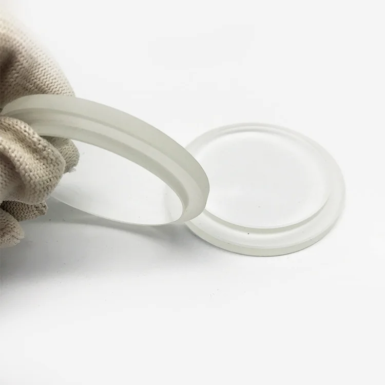 Высокое качество на заказ прозрачный кварцевый Шаг Стекла