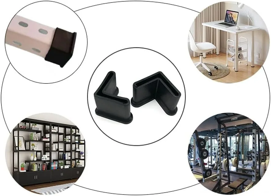 L Shaped Rubber Angle Iron Caps Furniture Angle Iron Foot Pads Furniture Rubber Leg Covers