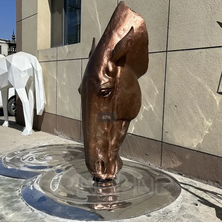 Скульптура из нержавеющей стали