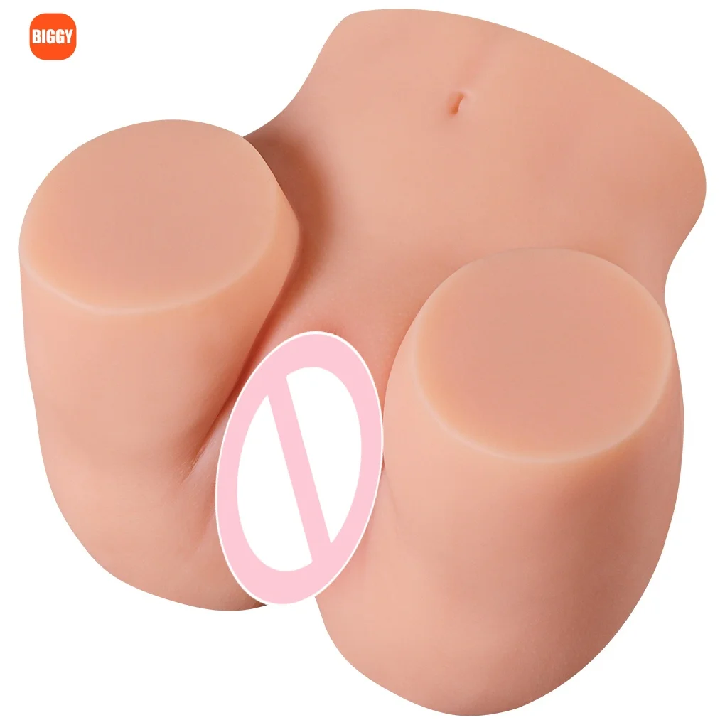 Real Pussy Double Channel Artificial Vagin Pussy Anal Lifelike Vagina Plump figure Sex Toy For Man male Anal Body Toy Bones
