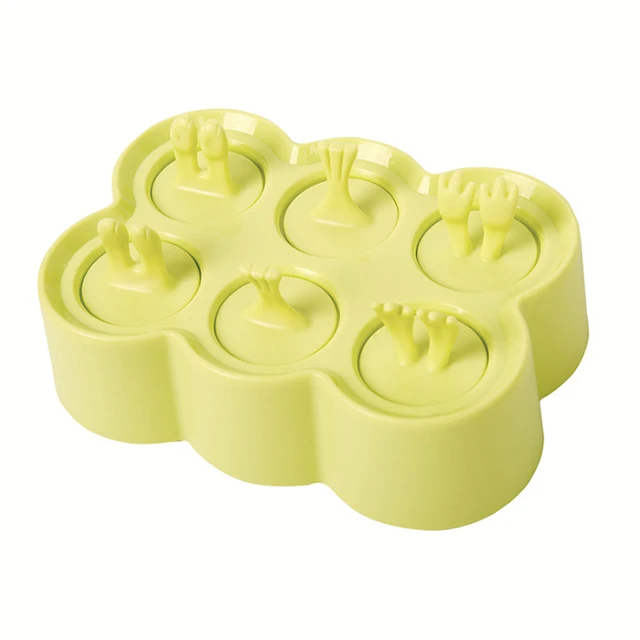New Arrival Customized Logo DIY Silicone Popsicle Mold/Ice Lolly Mould/Ice Cream Pop Maker