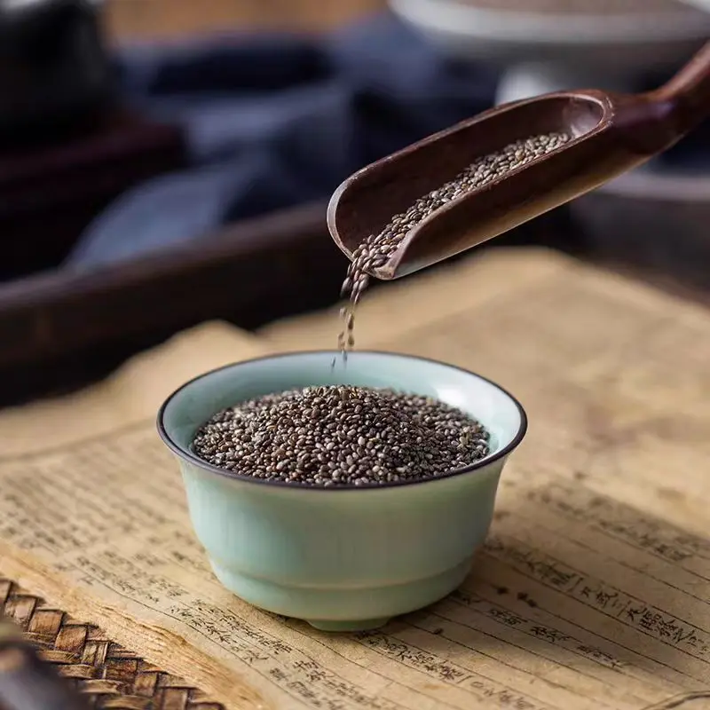 HUAOU  wholesale Chia seeds raw material high purity quality black Chia seed