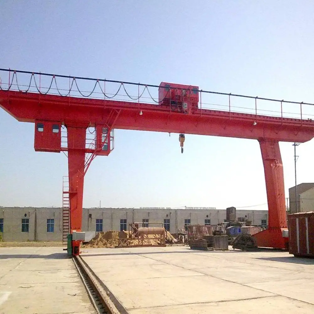 Hook capacity 5ton 10ton 20ton customizable MG-A type Double Girder Gantry Crane factory price