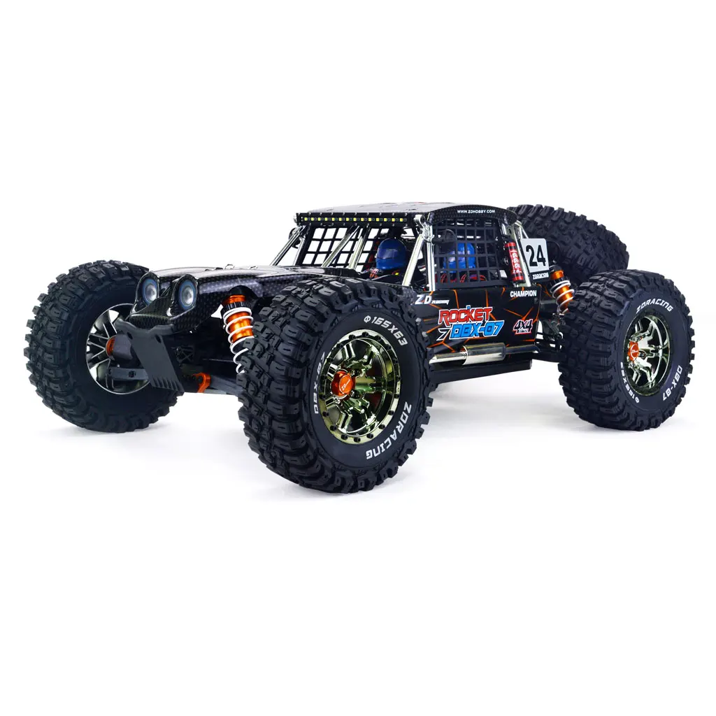 ZD DBX-07 1/7 80km/h Drift RC Car Power Desert Truck 4WD Off-road Buggy 6S Brushless RC Remote Control Car Vehicle RTR Boy