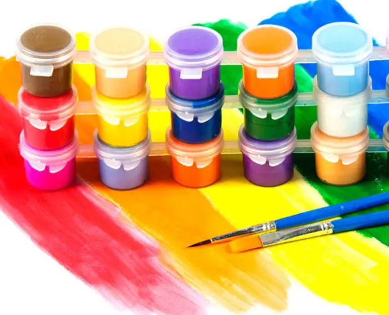 Краска с жидким медведем 3 мл 12 цветов