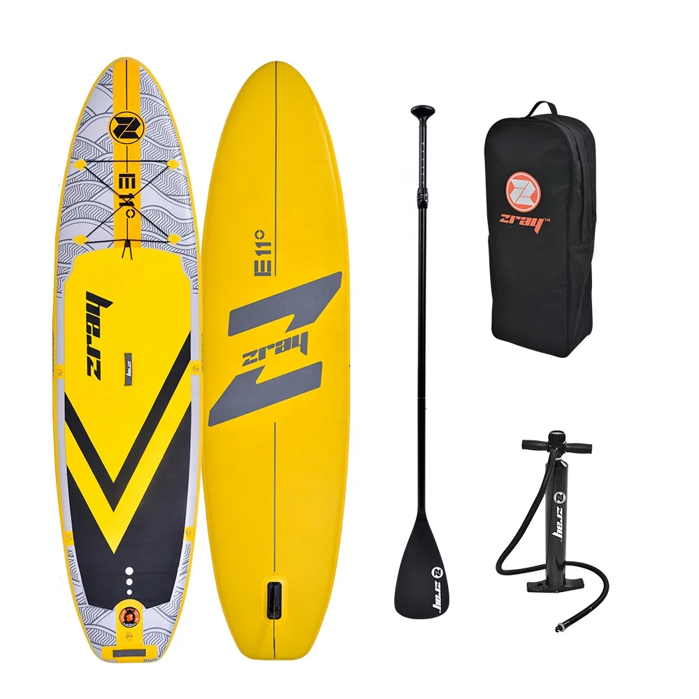 ZRAY E11 37636 весло со стойкой все вокруг Evasion Epic SUP с насосом высокого давления веслом и рюкзаком