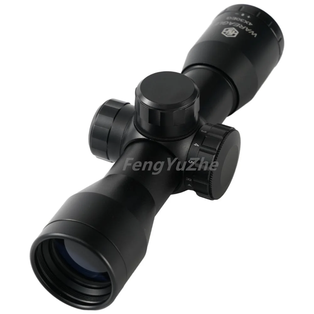 WAREAGLE 4X30 Rangefinder Reticle Scopes Compact Tactical Shooting Hunting Scope Tactical Sight Outdoor sport hunting scope