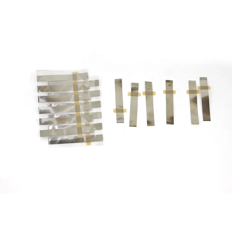 
Nickel Tab and Aluminum Tabs with Adhesive Tap for Lithium Ion Battery Pouch Cell 