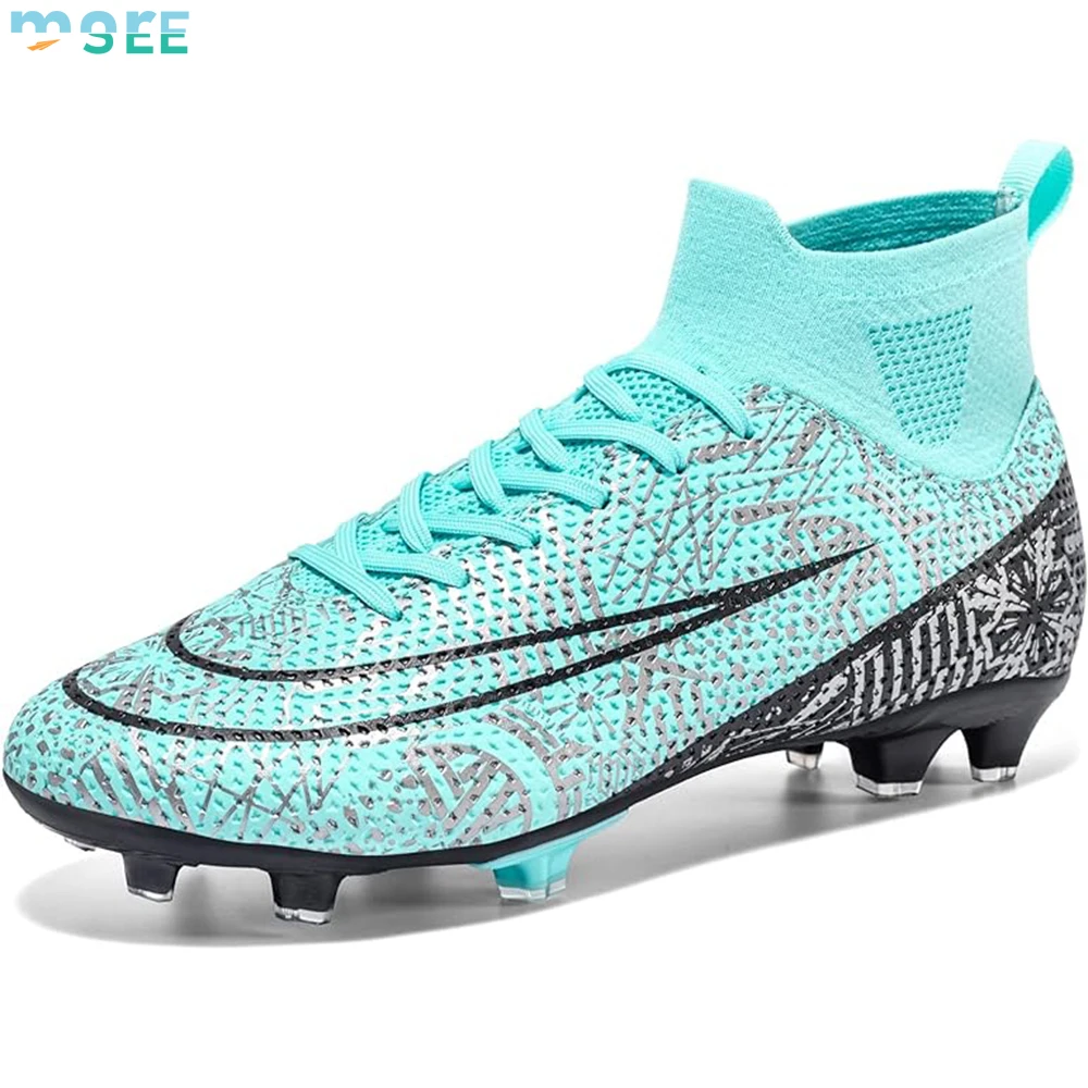 SeeMore  Adults Athletic Outdoor Original Professional Football Training Mens Soccer Shoes Cleats