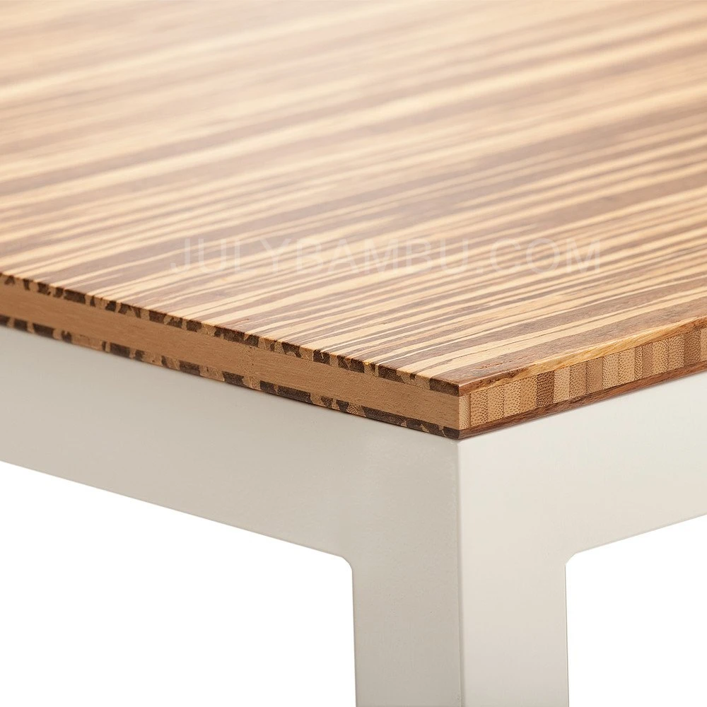 100% Solid Tiger Strand Bamboo Table Top Make Of Wood