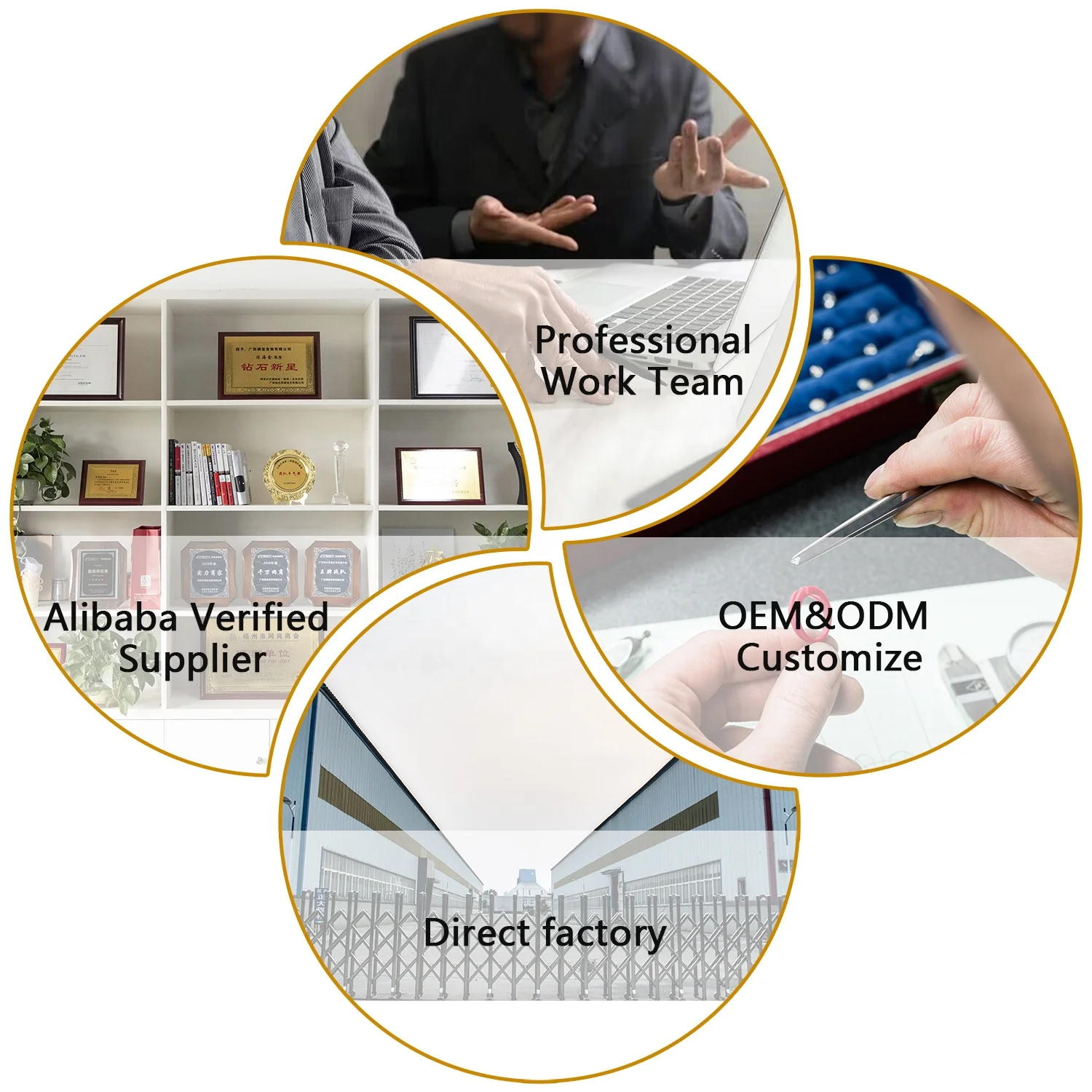 Hot Sale Paraiba Jewelry 18K Gold Plated Colorful Flower Big Heart Fusion Ring For Women