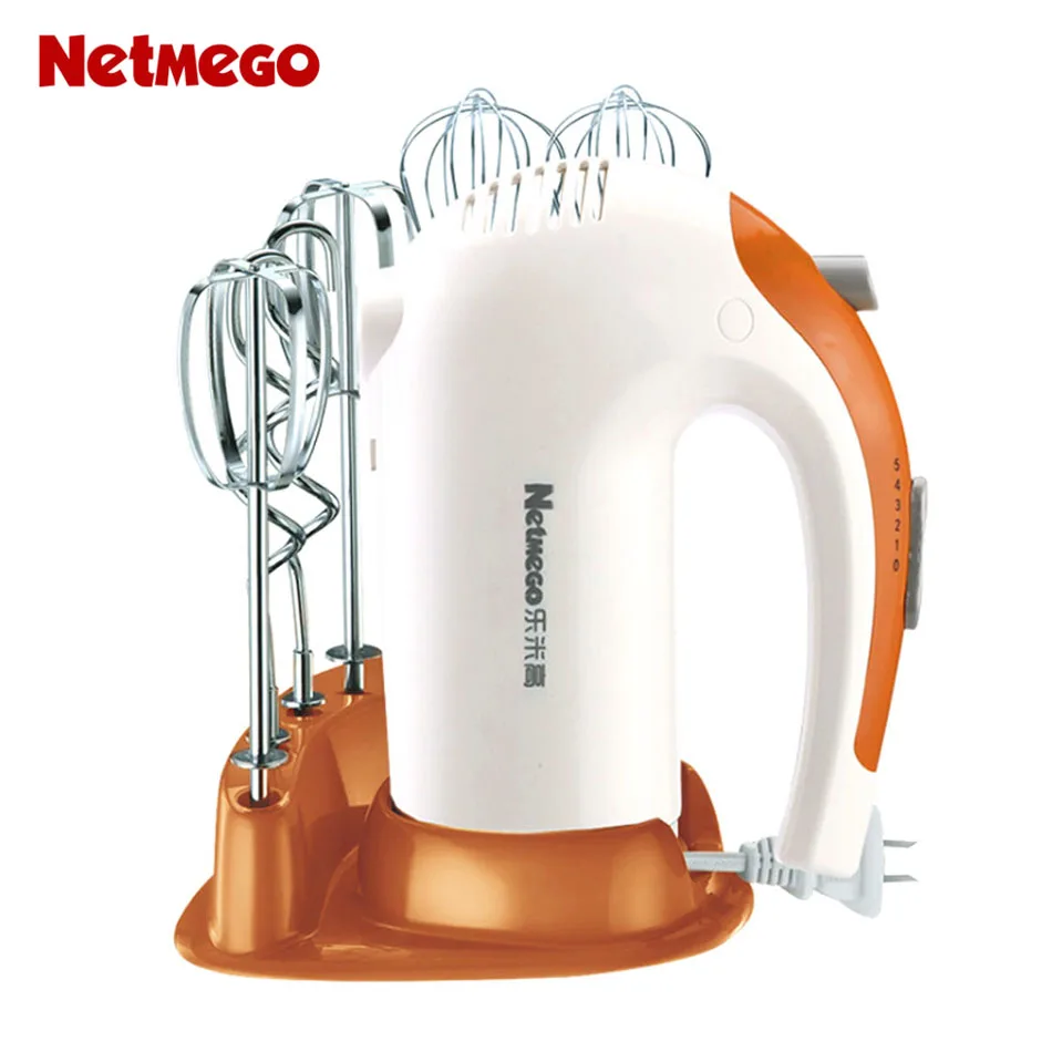OEM Factory Supplier Hand Mixer Fruit Chopper Salad Stirrer Cook Blender Butter Mixture Cream Machine Electric Egg Whisk