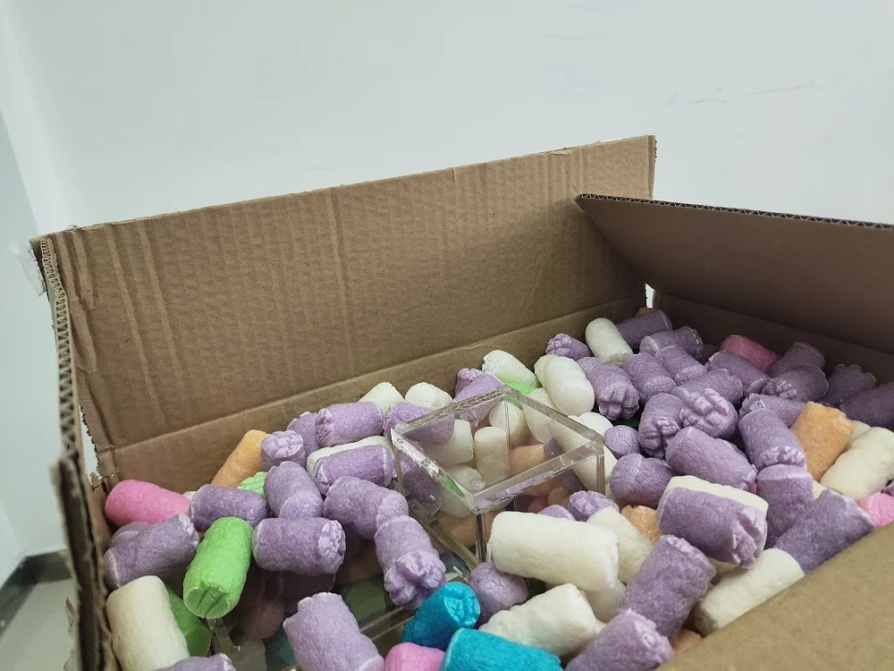 Непосредственная сделка, наполнитель для пенопласта, 100% биоразлагаемые перерабатываемые мягкие маленькие шарики