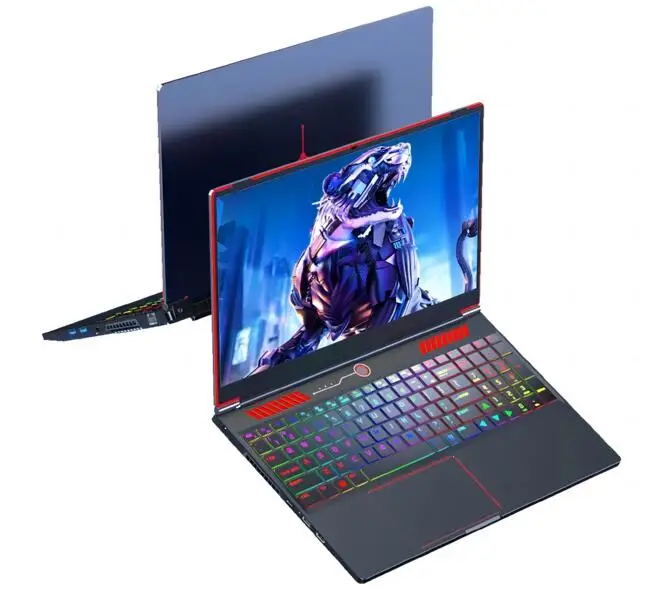 Wholesale Core i9 10885H Laptop Slim Portable GTX1650 Win 11 Laptop Computer Fingerprint Unlock Slim Laptop For Business Gaming