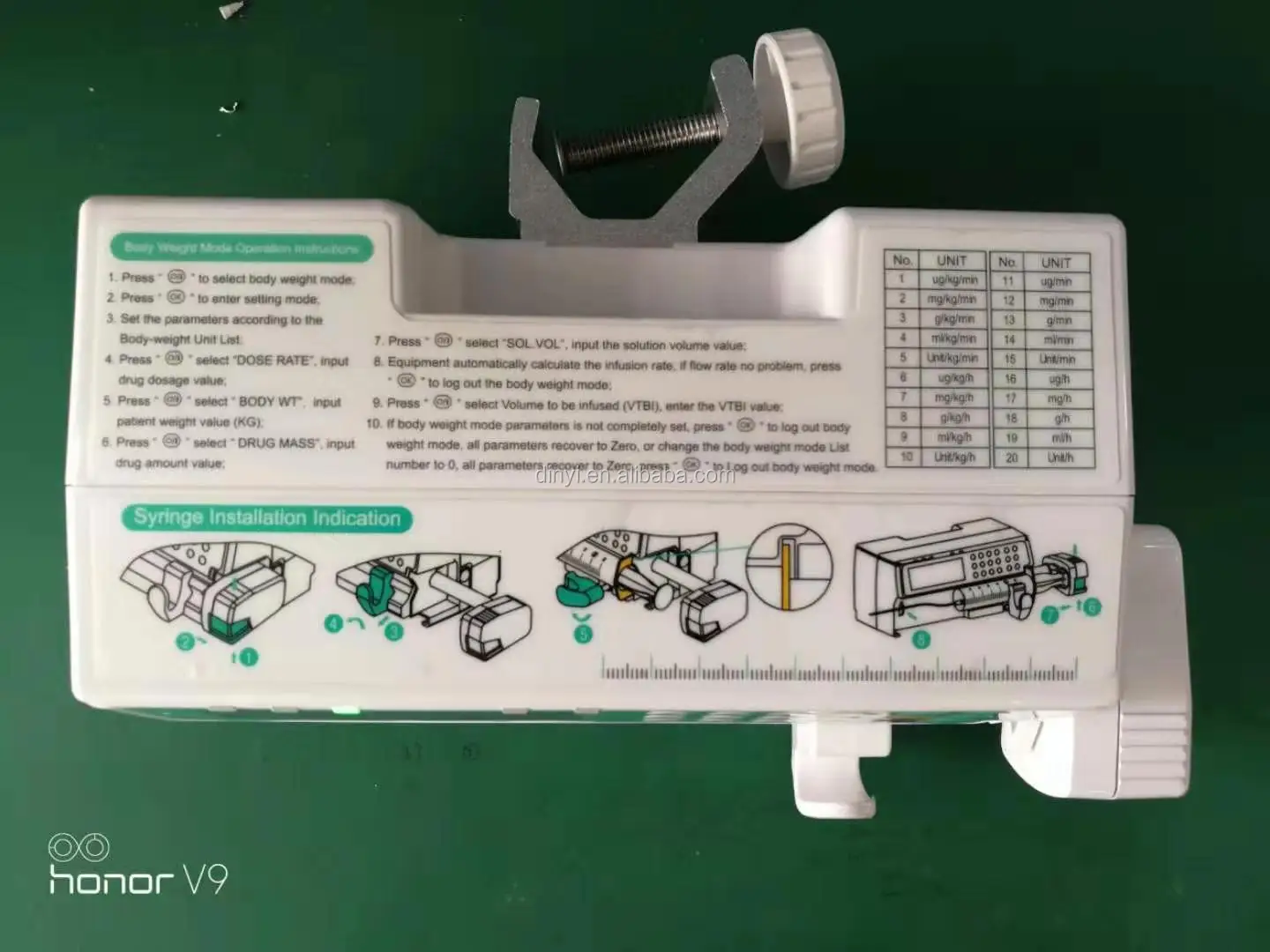 
Best Price Durable Cheap Hospital Dual Syringe Pump For Sale 