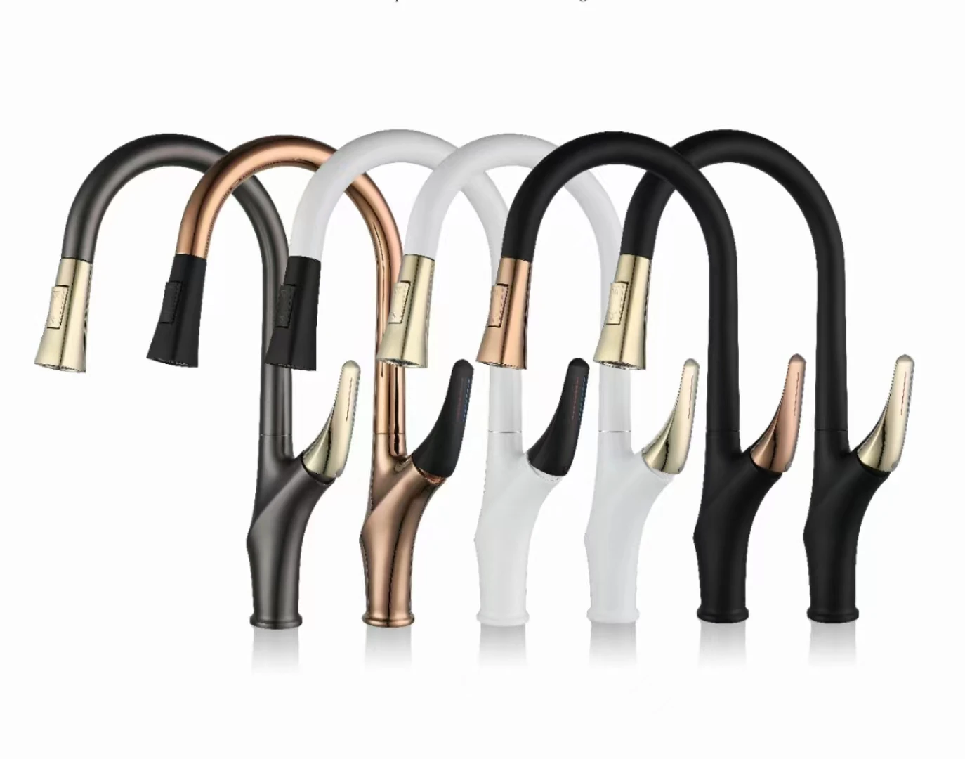 Wholesale Popular Faucet Manufacturer Pull Out Spray Faucets 304 stainless Steel Kitchen Faucet With Wholesale new innovations