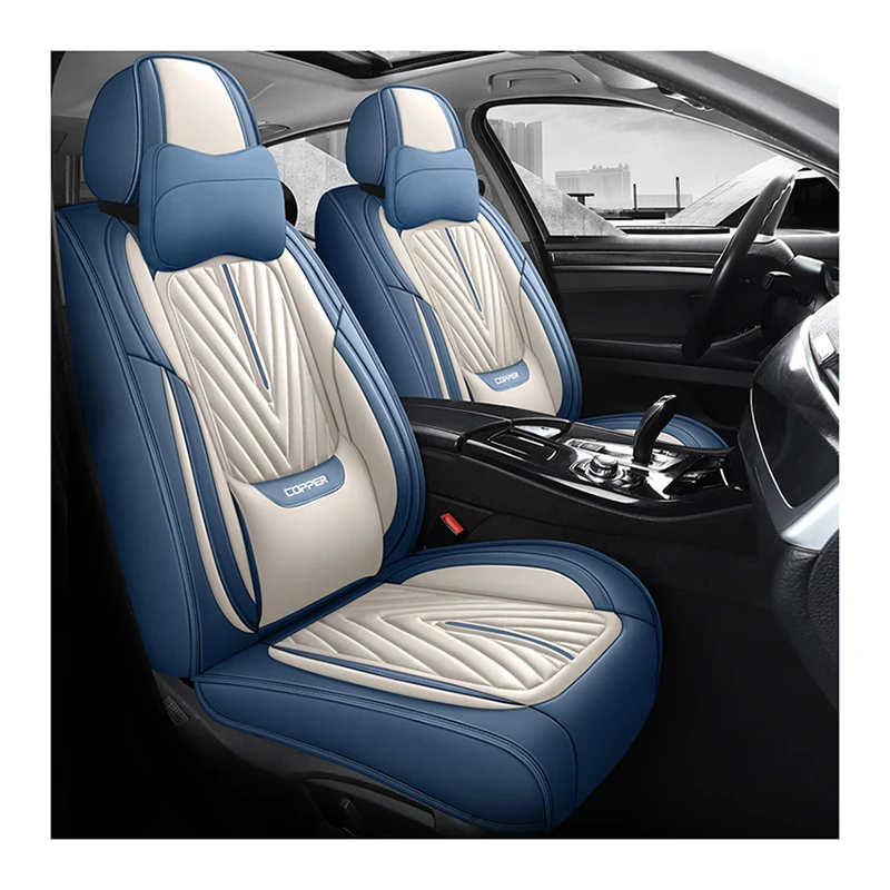 Full Set Original Custom Car Seat Cover Leather Waterproof Vehicle Cushion Cover Car Accessories