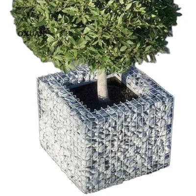 Hot Sale Ant-Corrosion Great Pervious Decorative Welded Mesh Gabion Box Galvanized Gabion Cage For Scenery Area/Garden/Yard