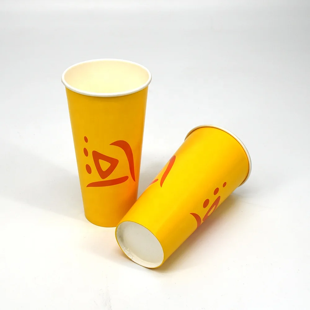 Luckytime High Quality Print Custom Biodegradable  Disposable Recyclable Noodle Paper Cups