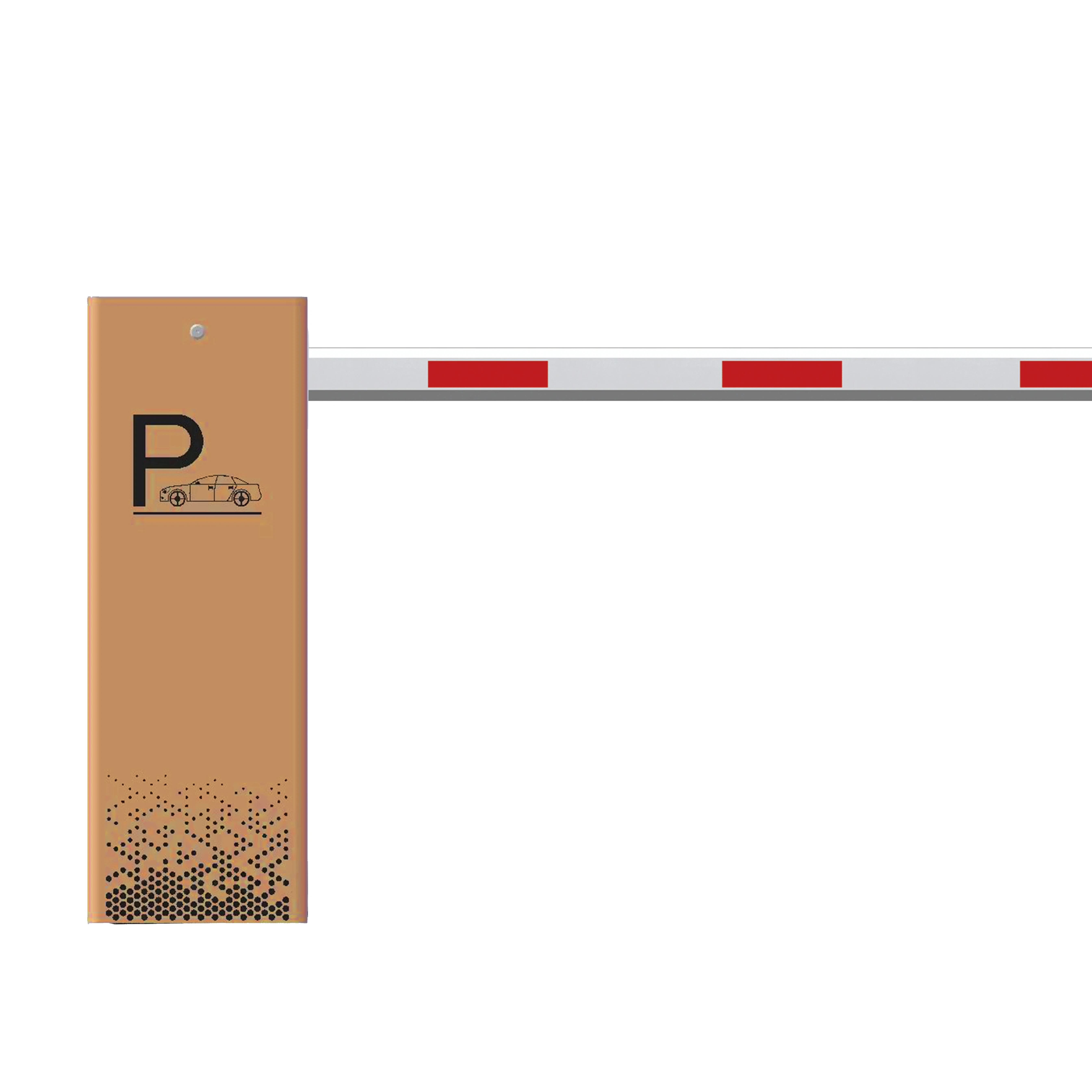 Smart Parking System Remote Control Manual Control parking barrier gate