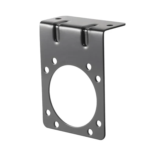 2022 US Type Metal Part Assembly Car Connector Socket Body Mounting Trailer Bracket For Socket