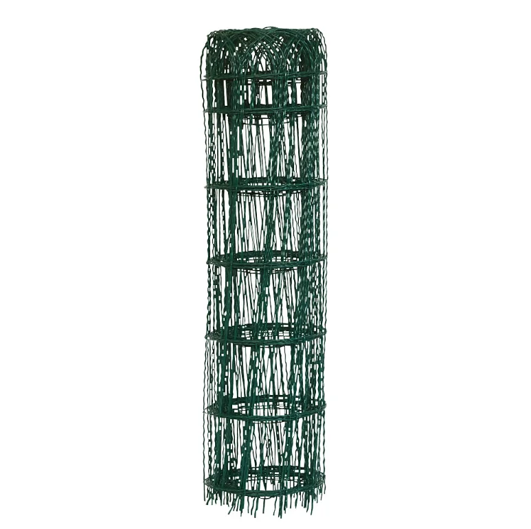 Garden decoration  flower beds Galvanized green fencing net iron wire mesh garden fence Border Fence