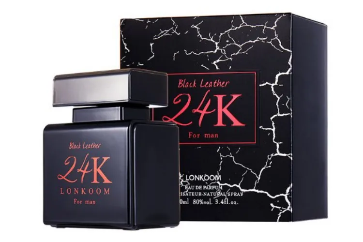 Custom logo high quality perfume Direct sale exported perfume 24K original men perfume of LONKOOM