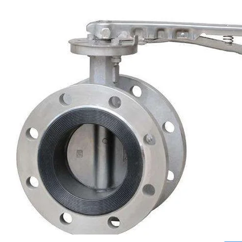 14 Inch SS316l Stainless Steel  Flange butterfly Valve