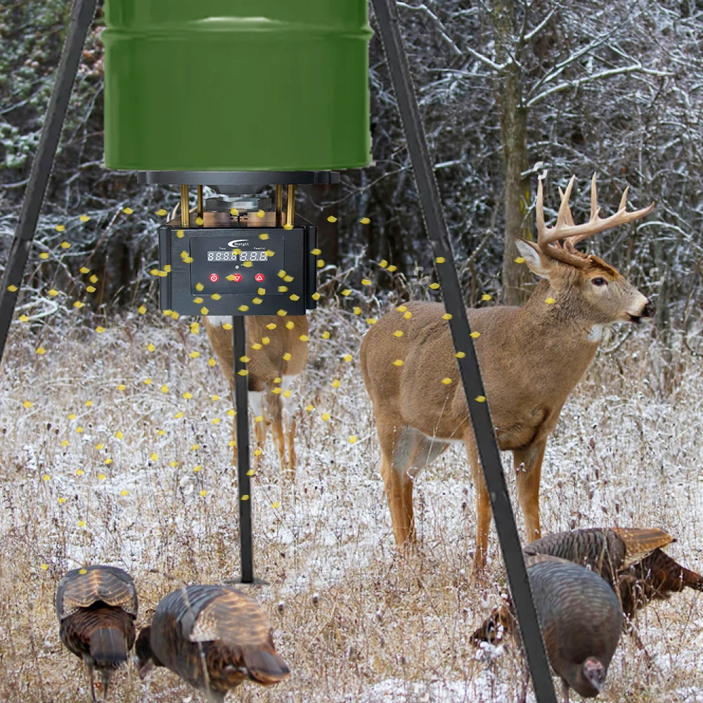 Wild boar/deer/Turkey wild hunting game automatic deer feeders/Deer Feeder Timer 12V