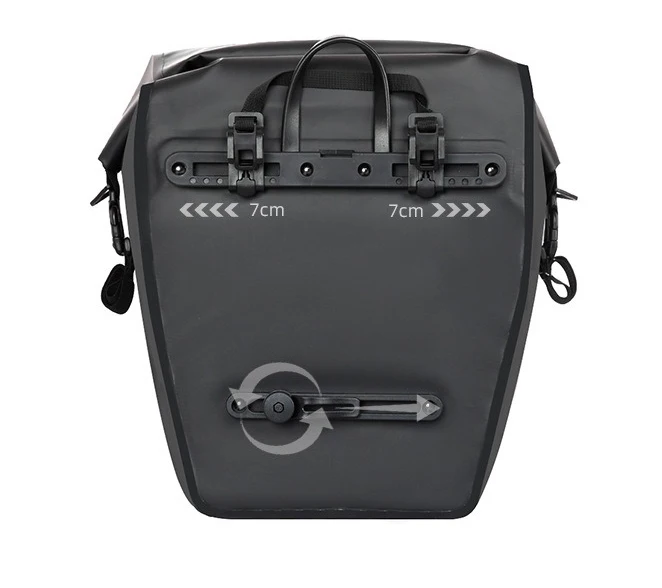 XL215 Outdoor Sports Travel Bike Bags Fashion Large Capacity Bicycle Rear Seat Tail Bag Anti Water Cycling Bicycle Pannier Bag