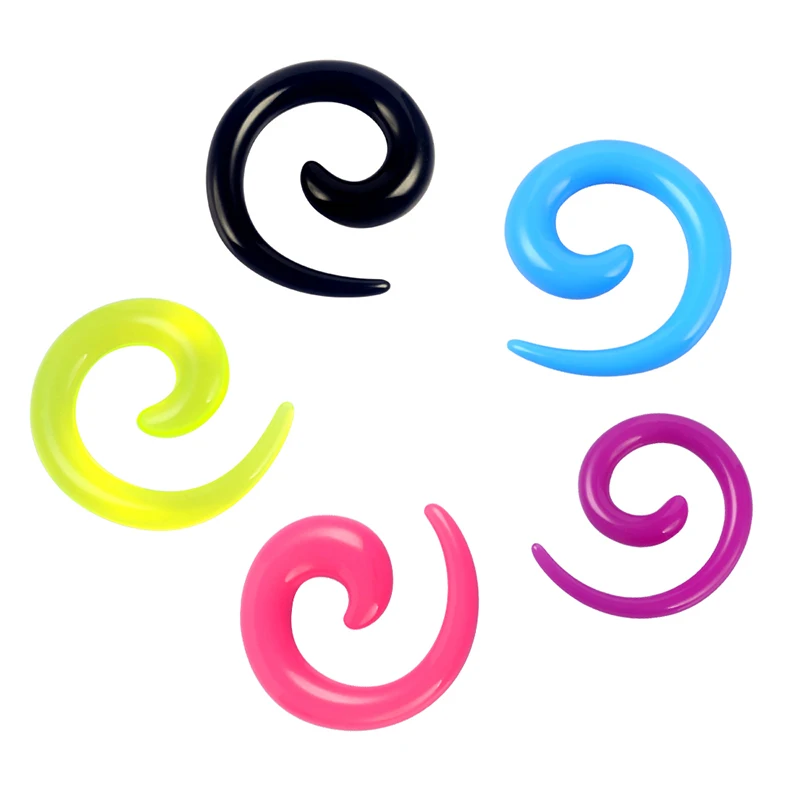 female male flexible ear expander stretching silicone piercing plugs tunnel wholesale