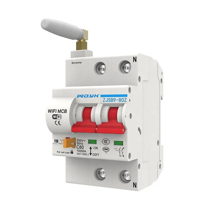 eWeLink WiFi 2P Smart Circuit Breaker Automatic Switch overload short circuit protection work with Amazon Alexa Google home