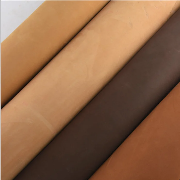 frosted leather nubuck leather top grain real cow skin