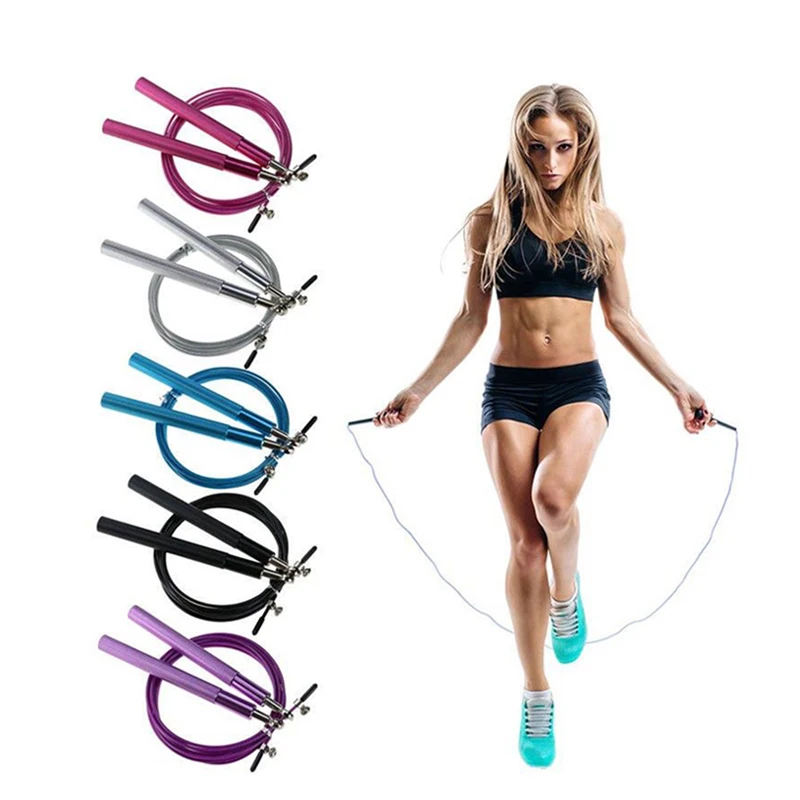Custom Color Adjustable Soft Skipping Rope Wholesale Fitness Training Jump Ropes Made PVC PP Lightweight Speed Smart Features
