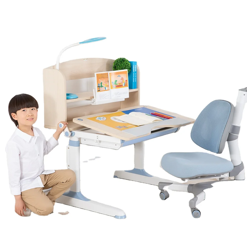 GMYD F90 School Furniture Type kids school tables and chairs wooden study table for children