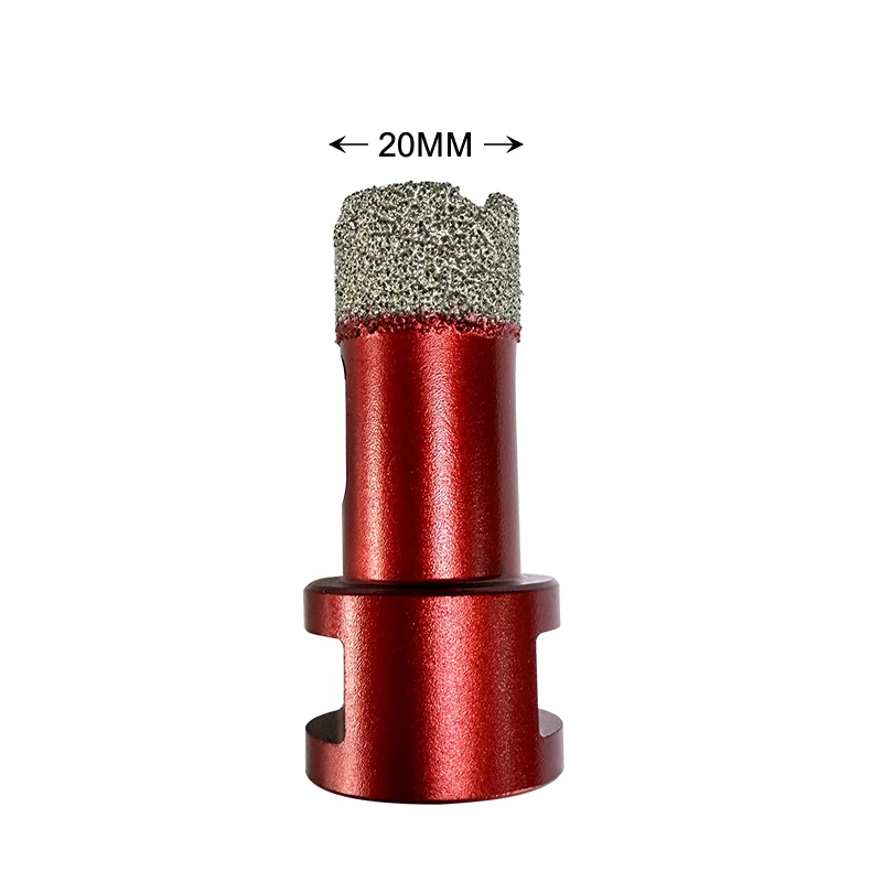 Royal Sino M14 Thread Vacuum Brazed Core Drill Bits Hole Saw Drilling Cutter Diamond Drill Bit for Porcelain Tile Marble