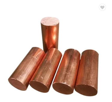 Pure Red Round C10100 rod, C10100 OFC cooper rod, TU0 rod  Copper Bar / Rod 2mm 3mm 4mm 5mm 6mm 8mm