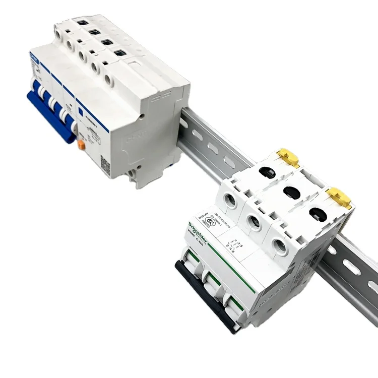 Chaer TH35 15 series electrical auxiliary materials 1.5mm thick k8700 series chrome plating circuit breaker din  rail (1600681935084)