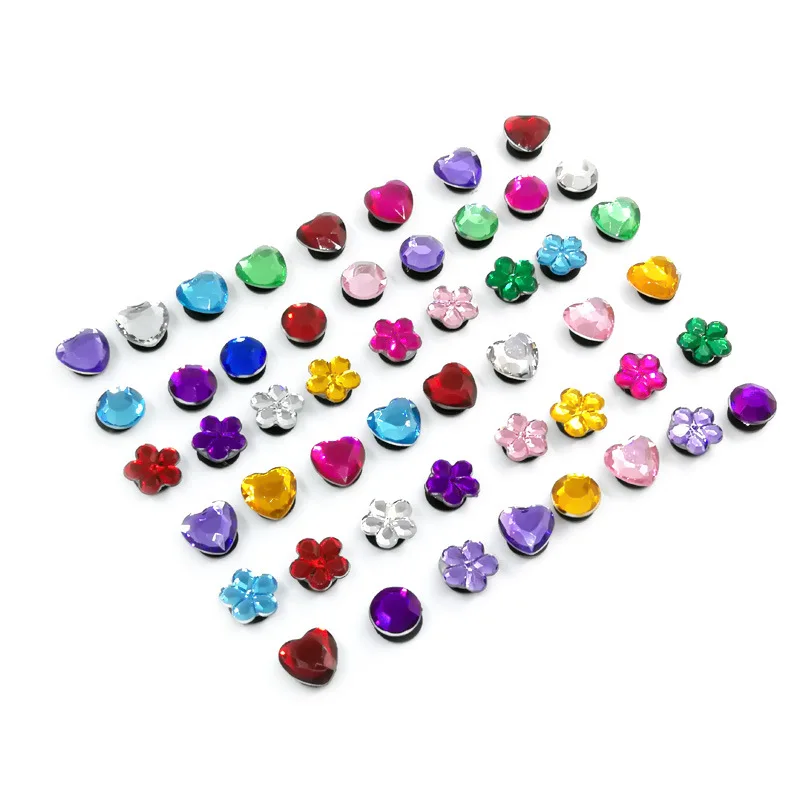 1pcs rock band shoes charms wholesale crystal dozen pack shoe charm round shoe clasps decoration