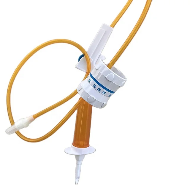Medical disposable photophobic infusion iv set with CE ISO