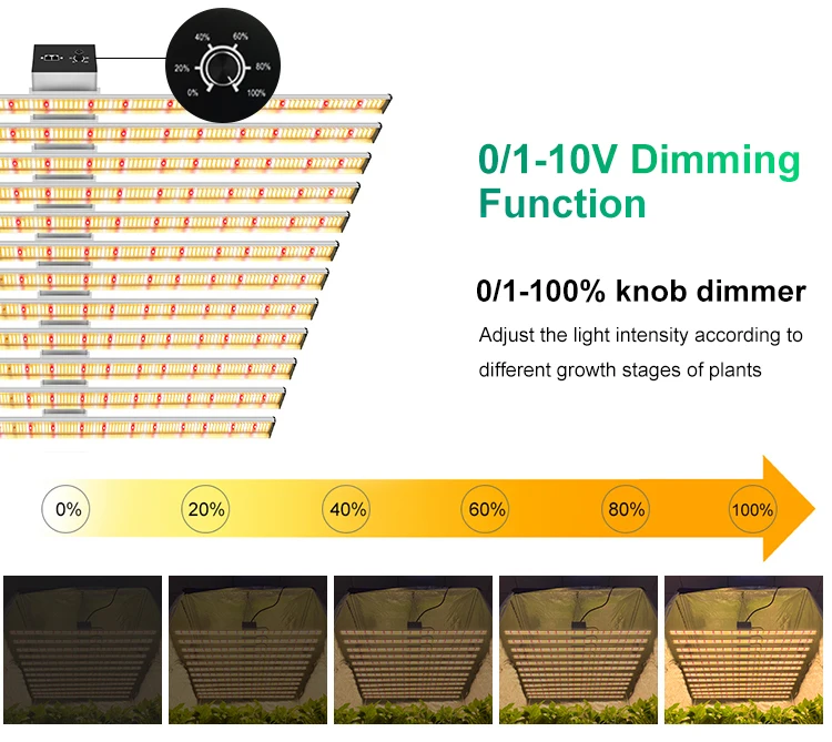 Online Retail Website High Power 302H 1000W Led Plant Growing Blooming Artificial Lettuce Led Grow Light