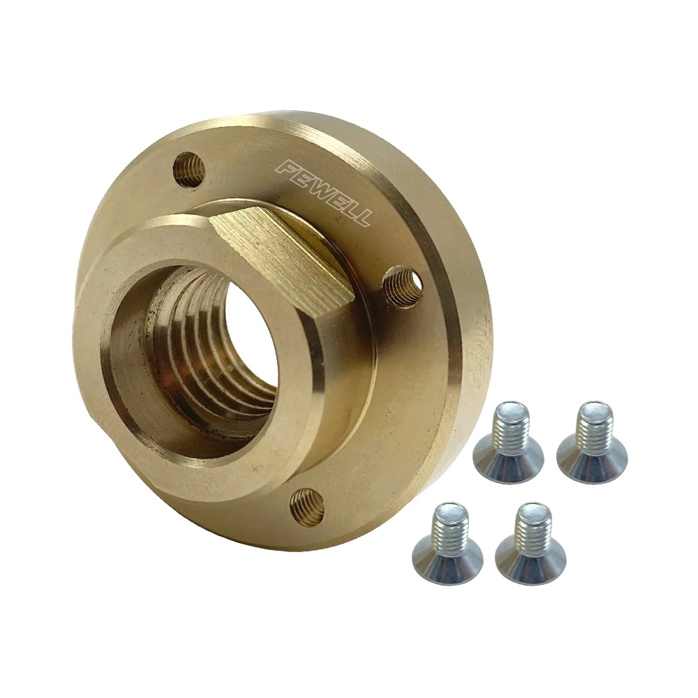 4 hole Quad Hole Diamond Saw Blade Arbor Adapter 5/8'-11 Thread Aluminum Flange with Screws