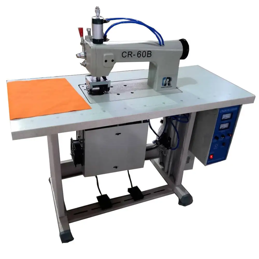 Adjustable high power industrial ultrasonic lace machine for Surgical Gown and Mask