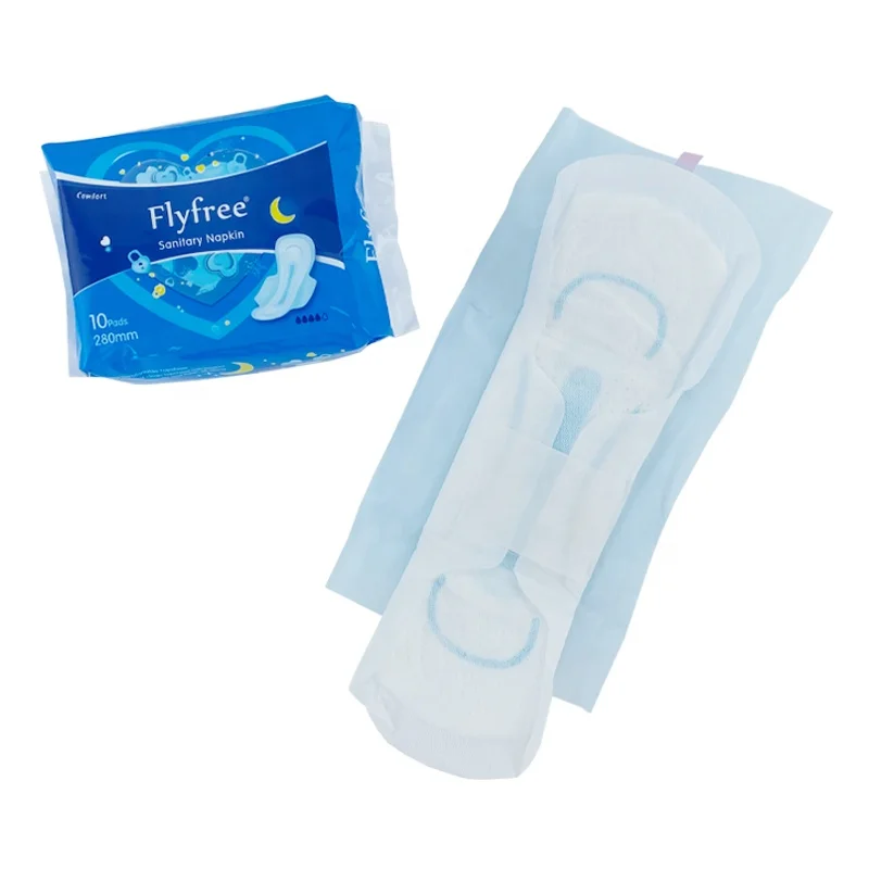 Daily Use Feminine Pads Wholesale Manufacturer Super Breathable Anion Winged Sanitary Napkin