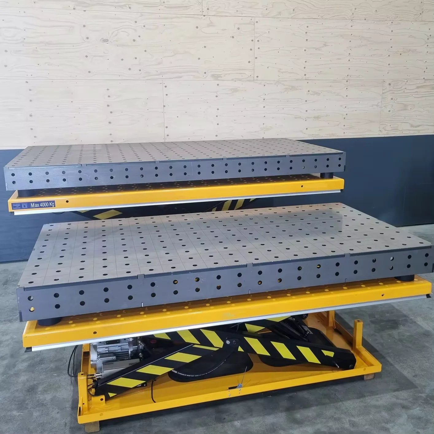 28 Series Welding Platform 3d Mobile Hydraulic Scissor Lift Flexible Welding Table