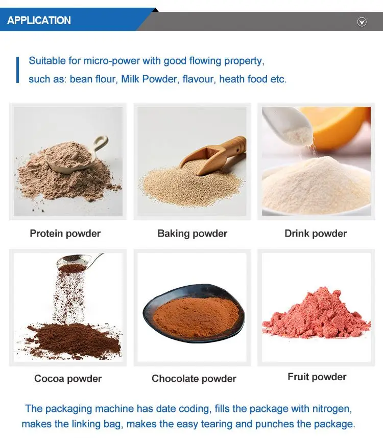 Dry powder Toner filling packing machine curry powder packing machine